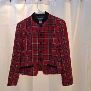 Plaid Pendleton Wool Jacket